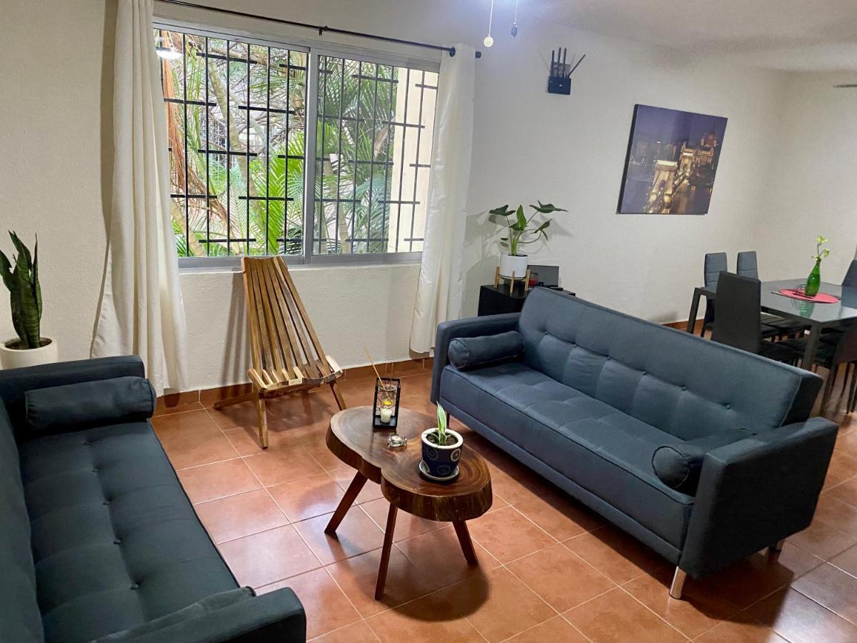 Peach35 Apartamento Centrico, 5 Min De La Playa Cancún Exteriör bild